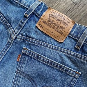 VINTAGE•ORANGE TAB|•LEVI'S•| 550 Relaxed Fit